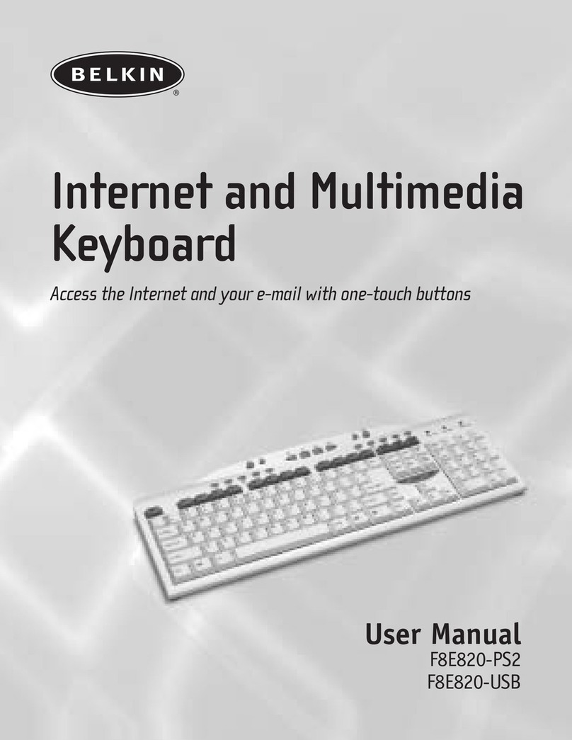 Belkin F8E820-USB user manual