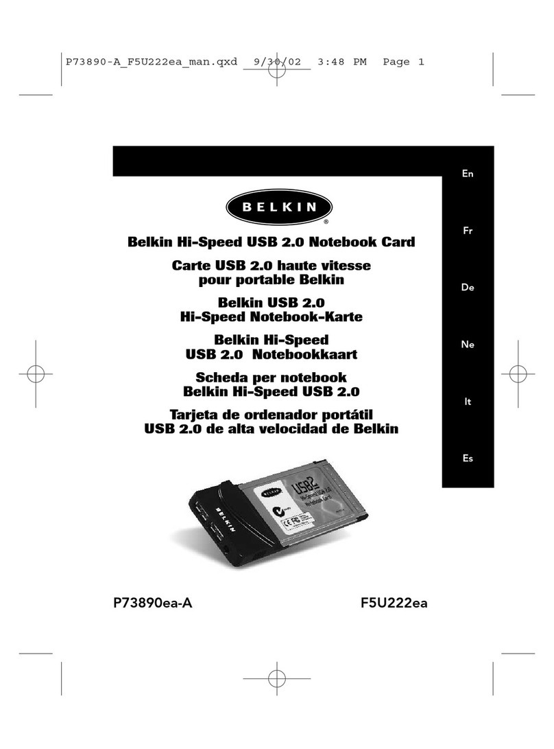 Belkin P73890EA-A User manual