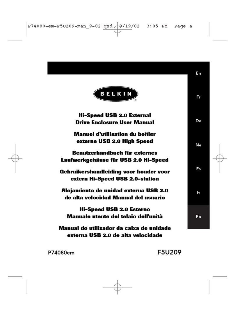 Belkin F5U209 user manual