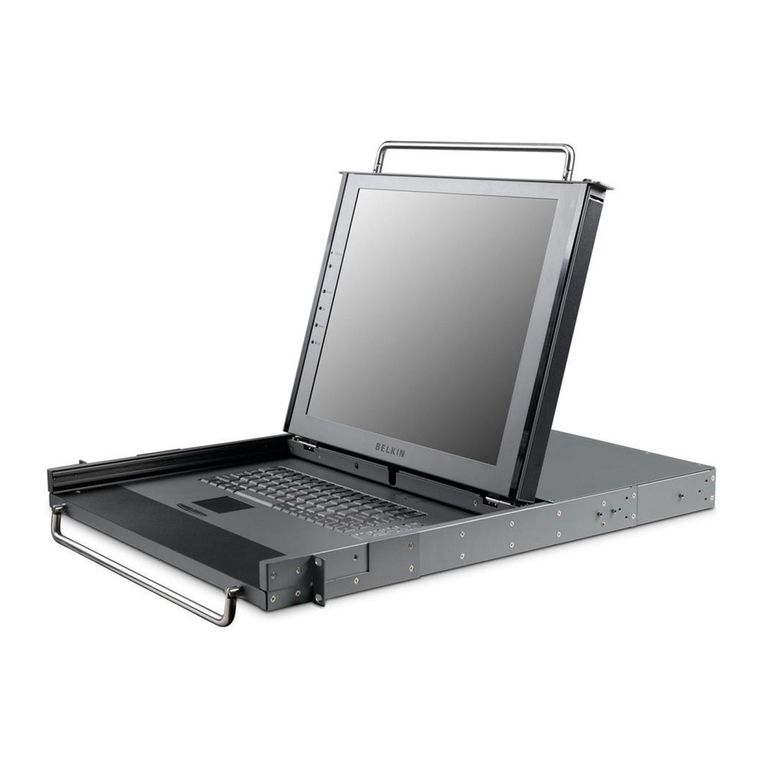 Belkin OmniView F1DC108B-SR User manual