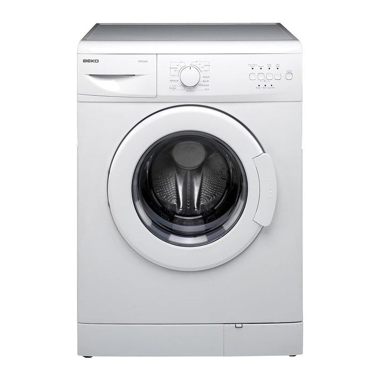 Beko WM 6103 W Installation & operating instructions