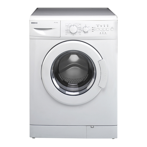 Beko WM 6133 S Installation & operating instructions and washing guidance