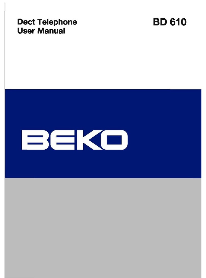 Beko BD-610 user manual