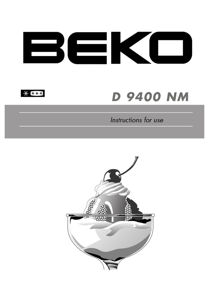 Beko D 9400 NM Instructions for use