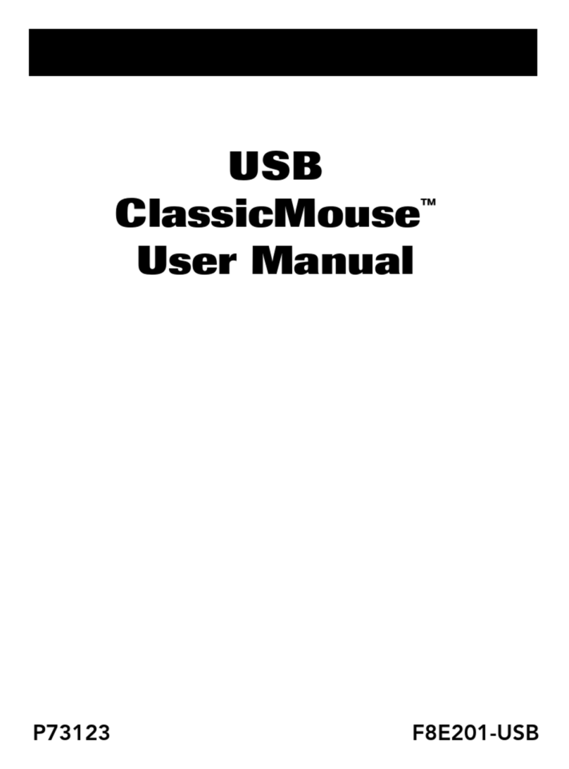 Belkin ClassicMouse F8E201 user manual