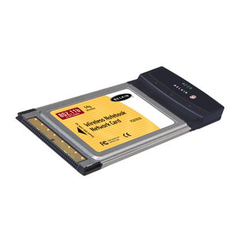 Belkin F5D7010 User manual Belkin F5D7010 User manual