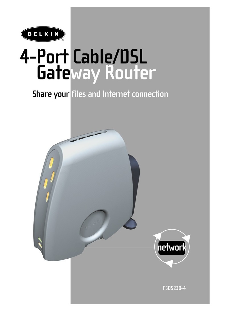 Belkin F5D5230-4 Installation and maintenance instructions