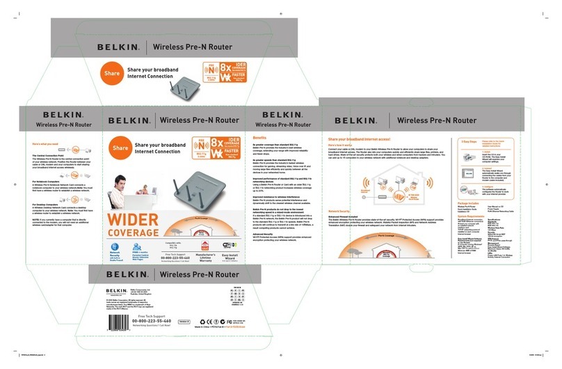 Belkin 7 22868 53439 7 User manual
