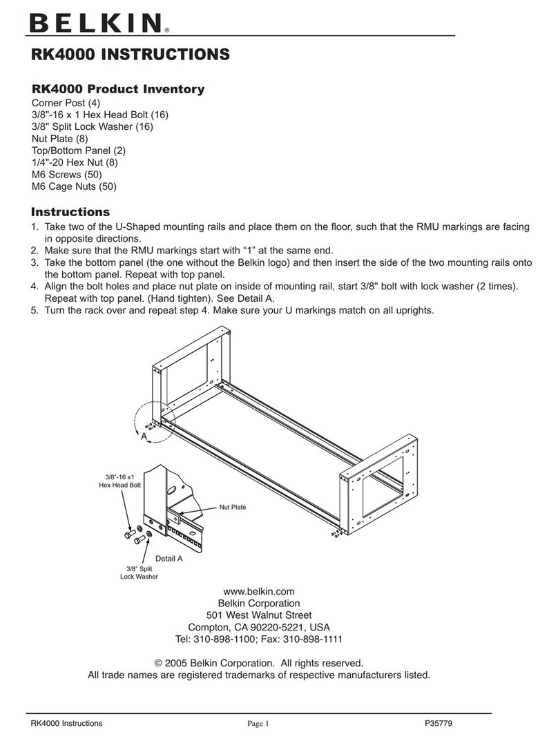 Belkin RK4000 instructions