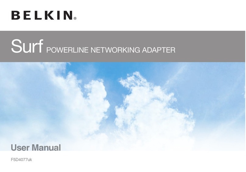 Belkin SURF F5D4077UK User manual Belkin SURF F5D4077UK User manual