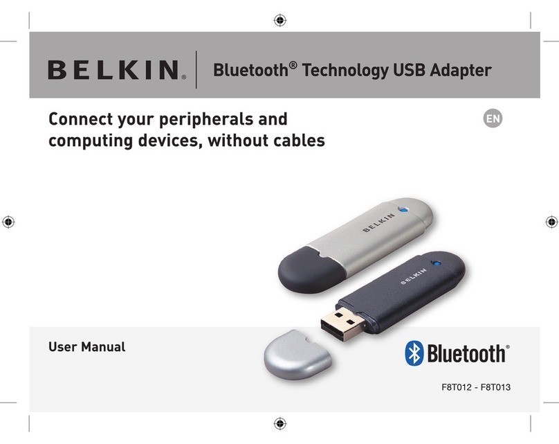 Belkin Network Adapror User manual