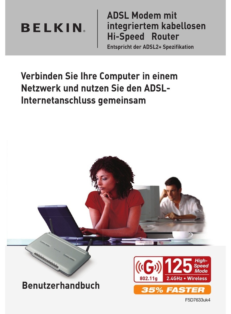 Belkin F5D7633uk4 user guide