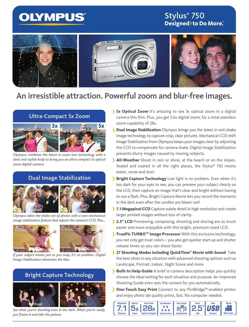 Olympus 750-GP1 - Stylus 750 7.1 MP 5X Optical Zoom All... User manual