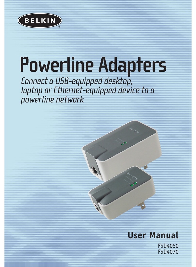 Belkin F5D4050 User manual