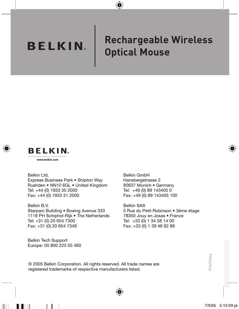 Belkin F8E845ea user manual