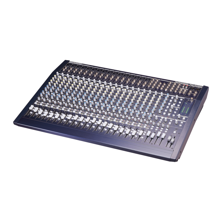 Behringer Eurodesk MX2442A User manual