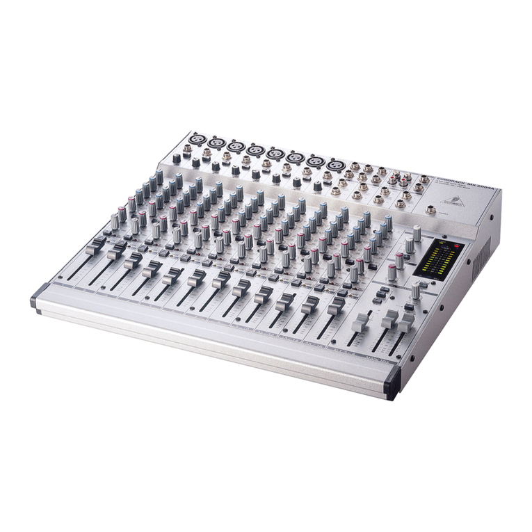 Behringer EURORACK MX2004A User manual