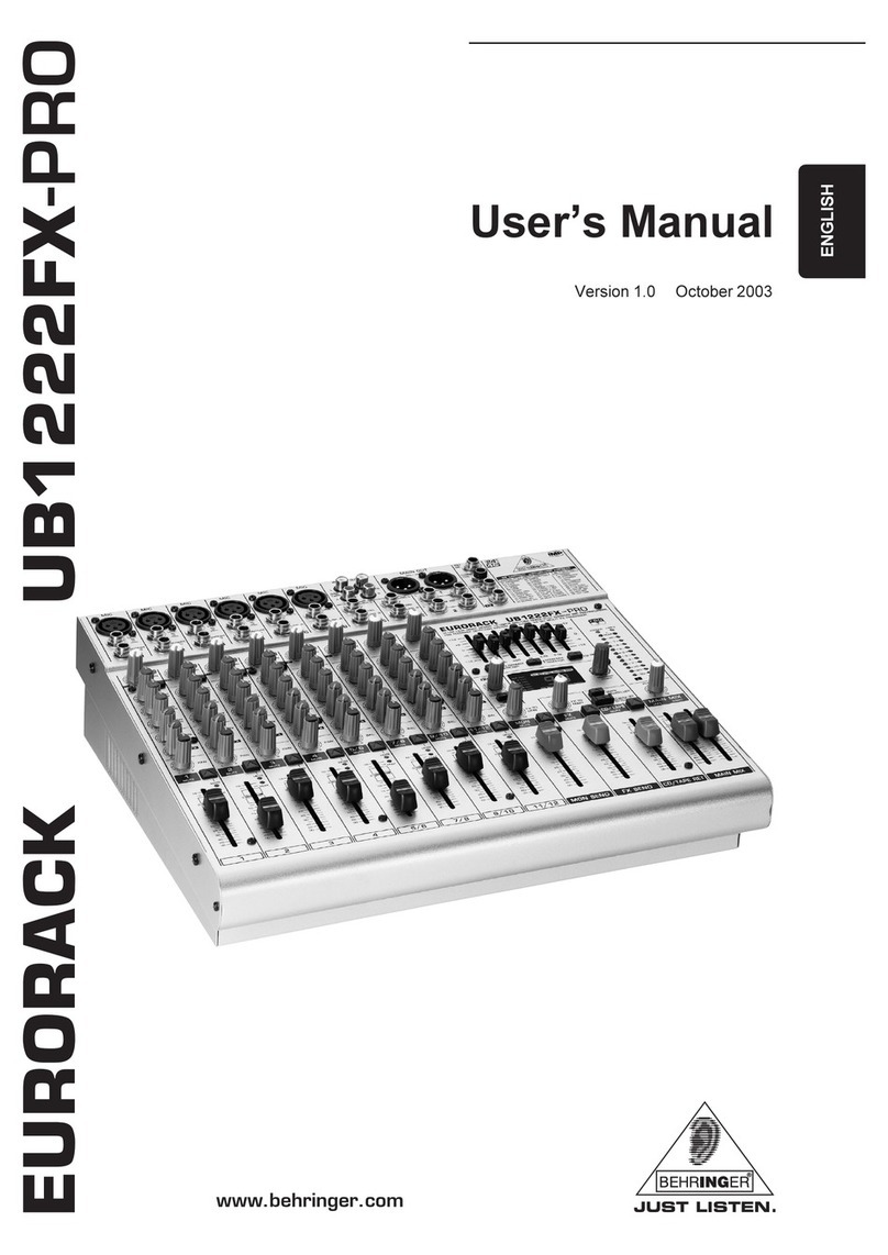 Behringer Eurorack user manual