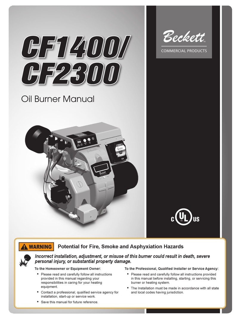 Beckett CF1400 user manual
