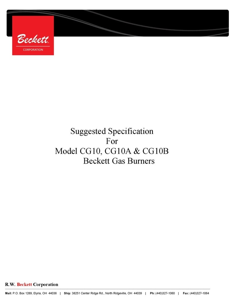 Beckett CG10(A) specification Beckett CG10(A) specification