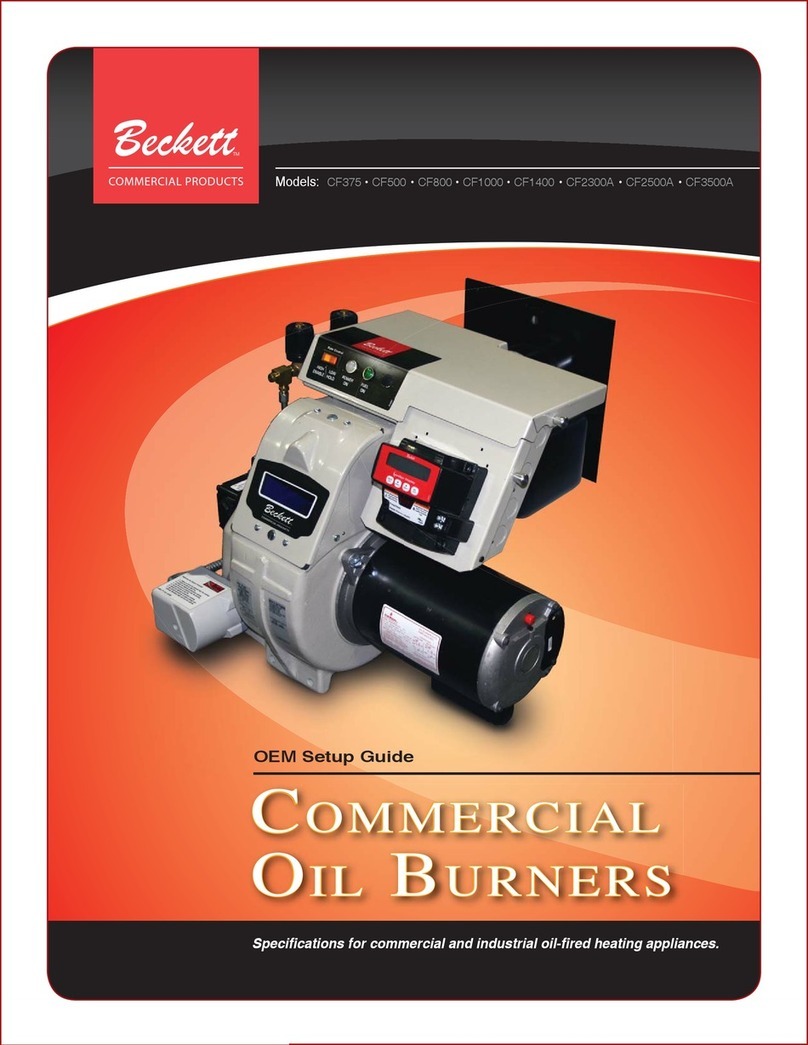 Beckett CF1000 Setup guide Beckett CF1000 Setup guide