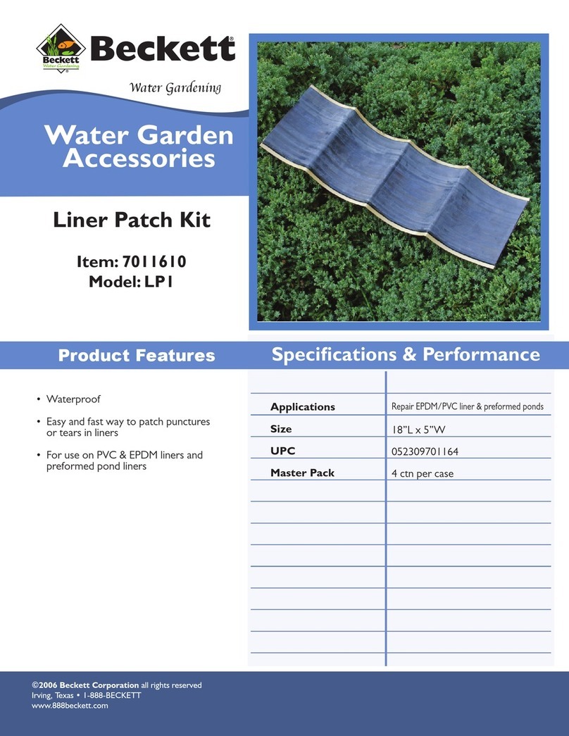 Beckett LP1 Product features