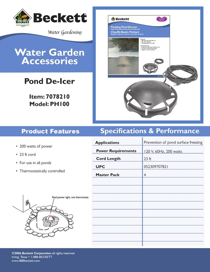 Beckett PH100 Product features