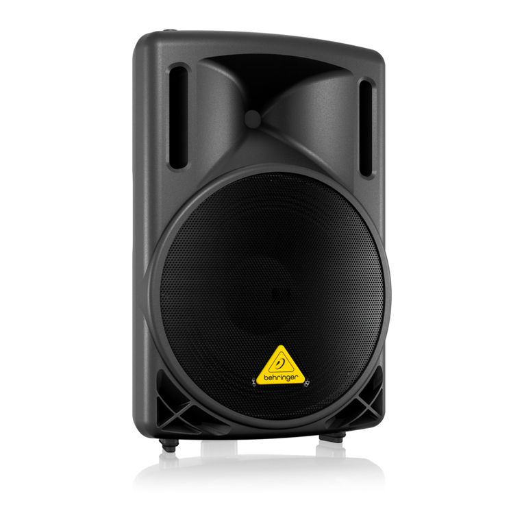 Behringer Eurolive B212 User manual