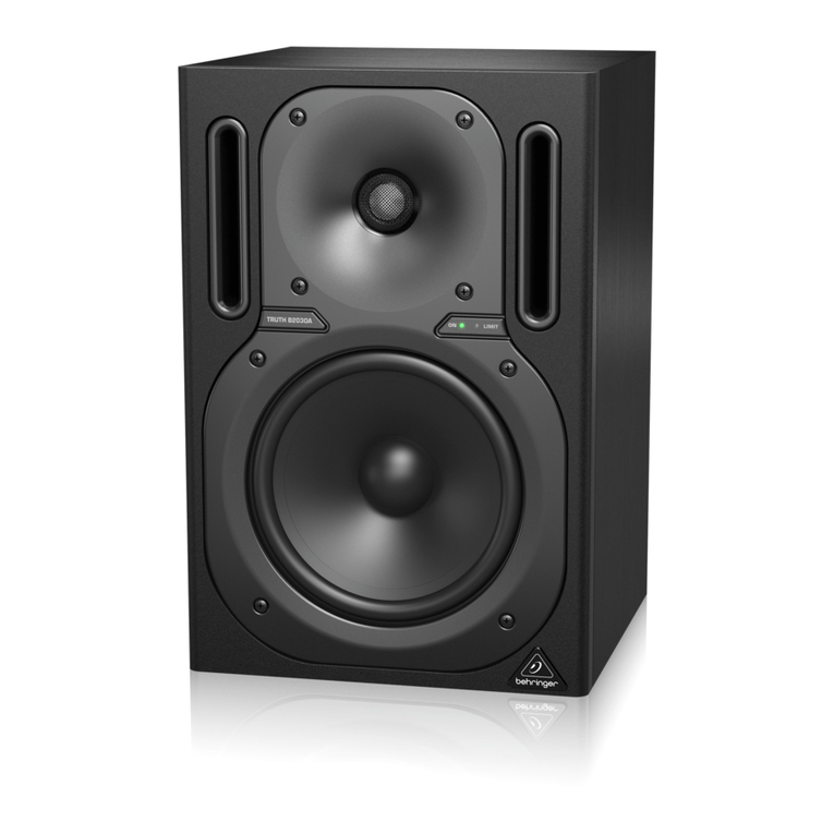 Behringer TRUTHB2030A User manual