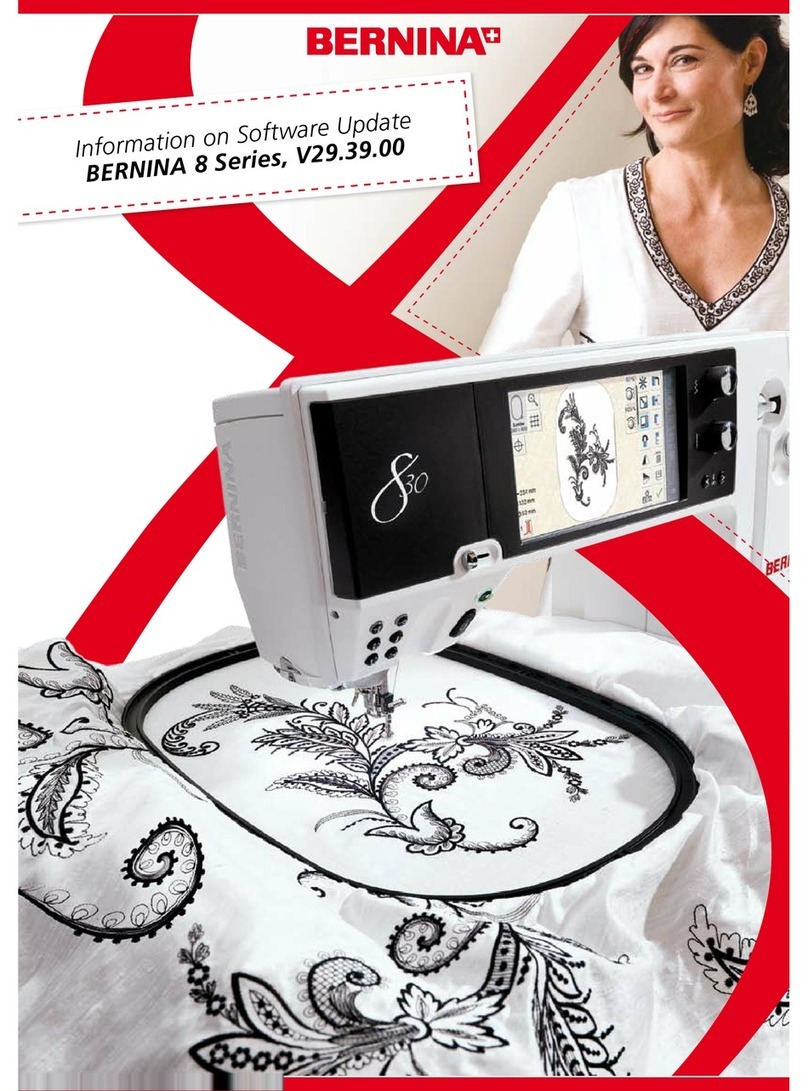 Bernina 8 SERIES V29.39.00 Software update
