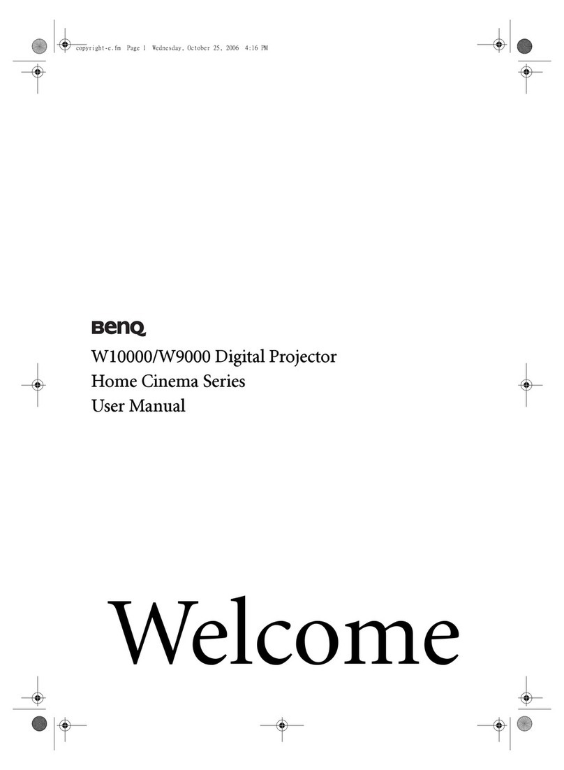 BenQ W10000/W9000 user manual