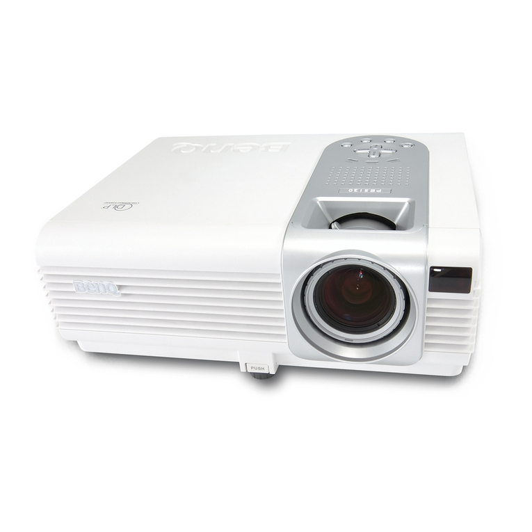 BenQ Home Entertainment PE5120 User manual