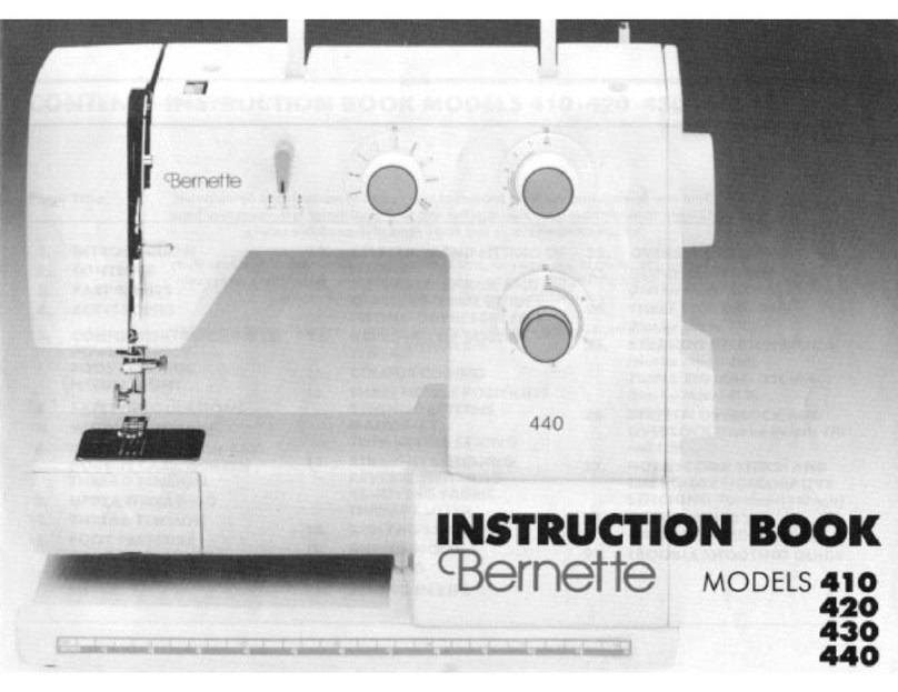 Bernina Bernette 410 User manual