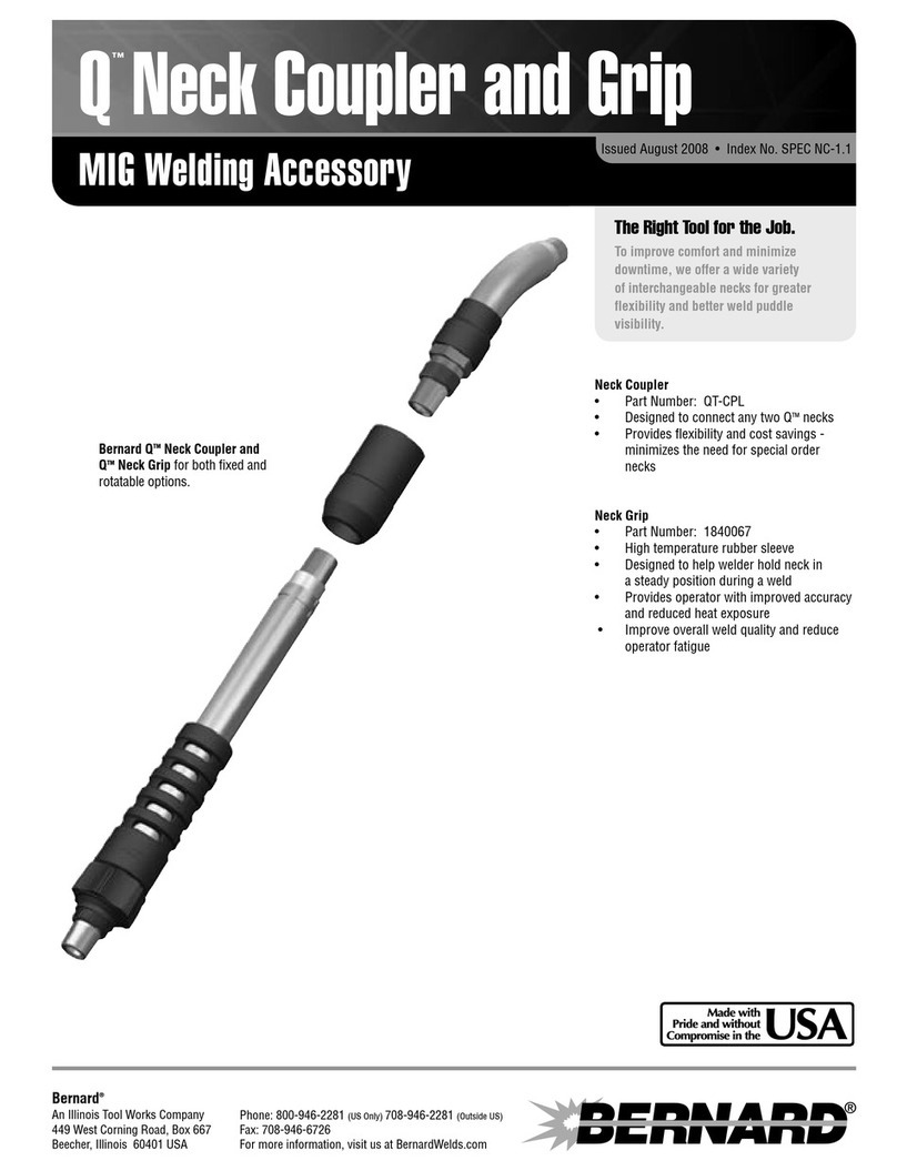 Bernard SPEC NC-1.1 installation instructions
