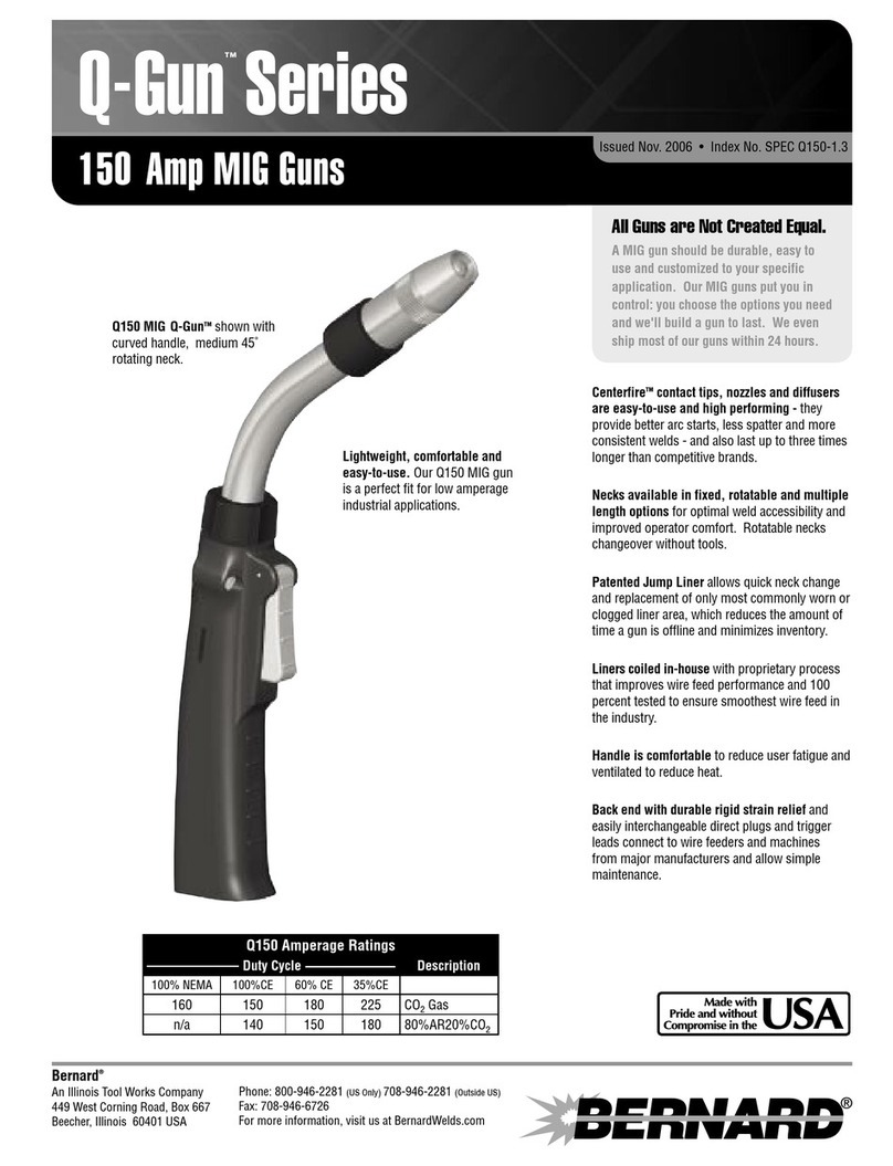 Bernard Q1501.3 User manual