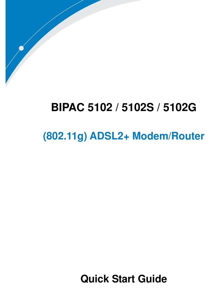 Billion BIPAC 5102G User manual