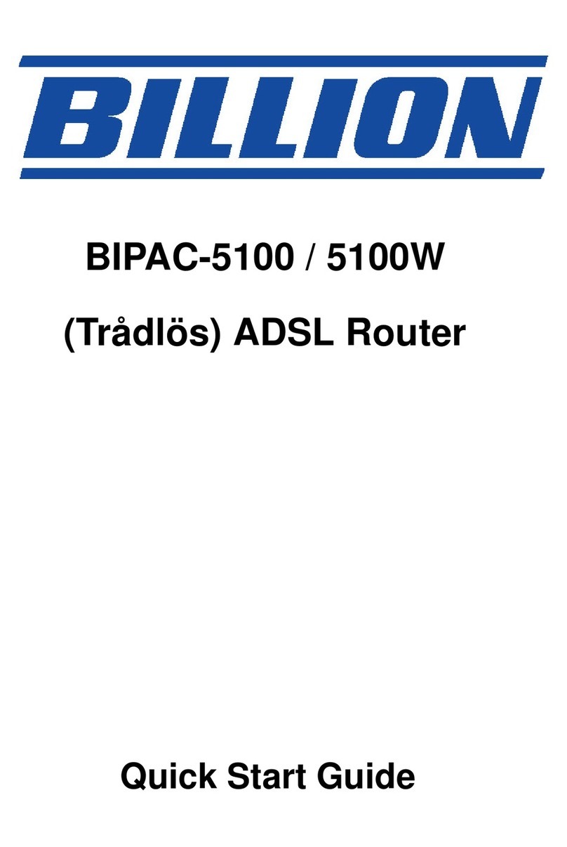 Billion BIPAC-5100W Snabbstartsguide