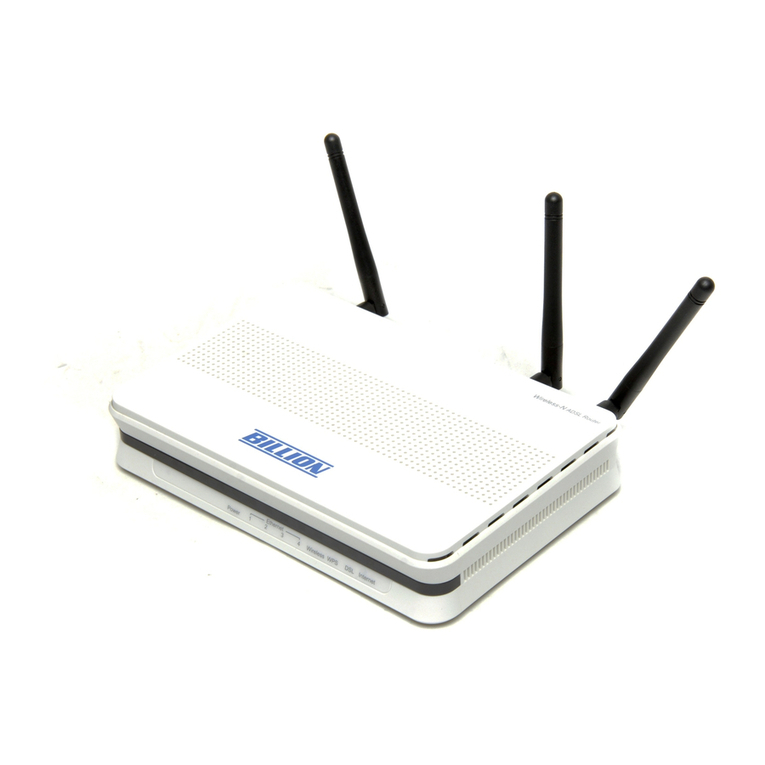 Billion BiPAC 7300N User manual
