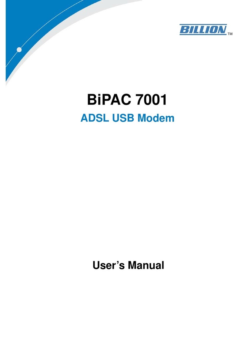 Billion BiPAC 7001 user manual