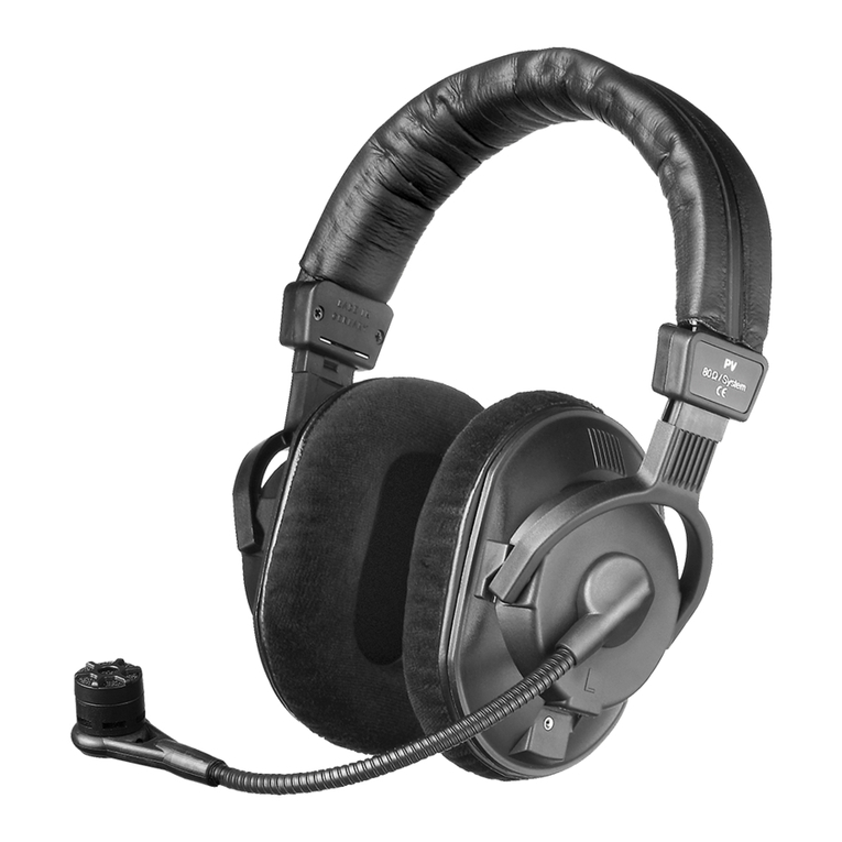 Beyerdynamic DT 290 User manual