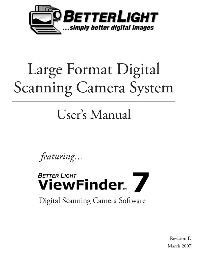 Better Light ViewFinder 7 User manual