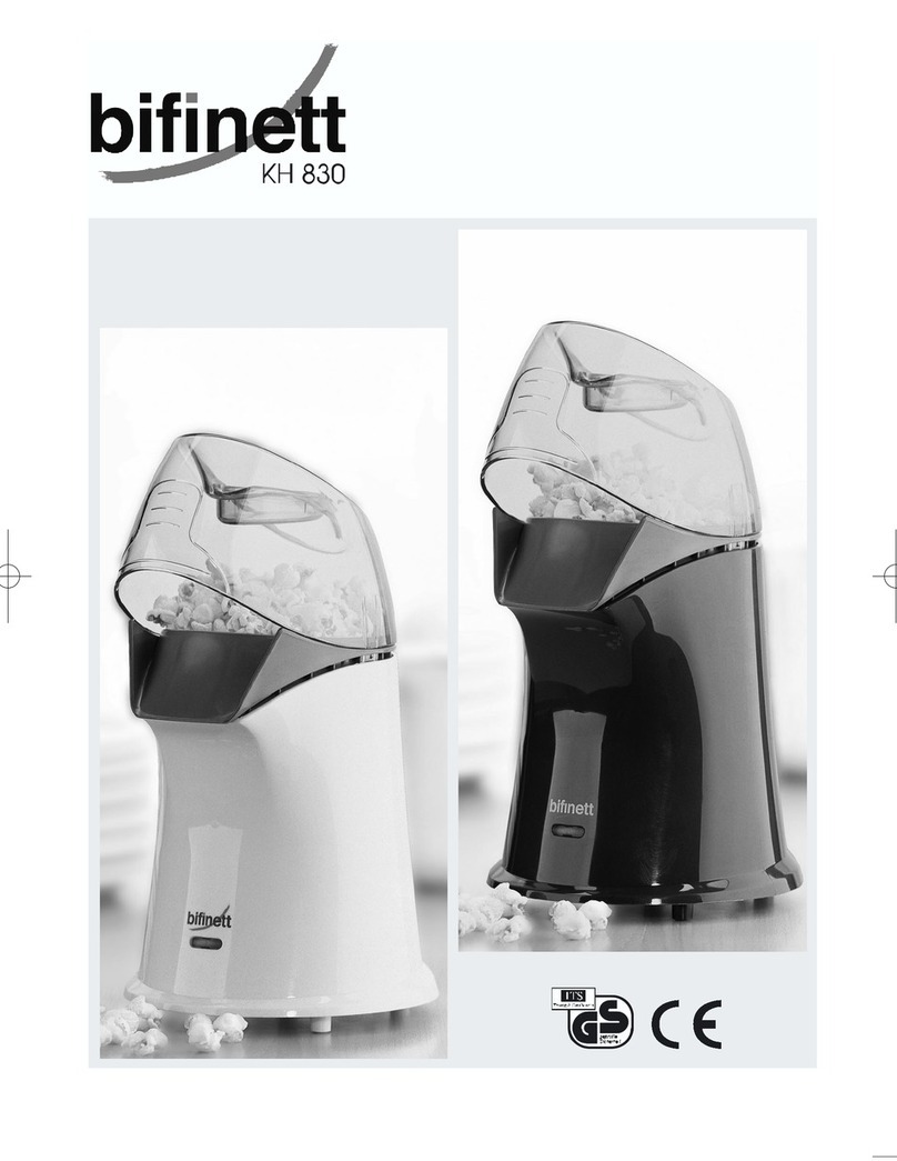 Bifinett KH 830 owner's manual