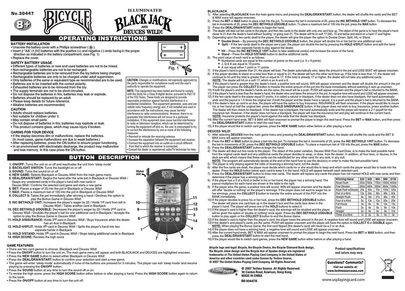 Bicycle Illuminated Black Jack IM 30447A operating instructions Bicycle Illuminated Black Jack IM 30447A operating instructions