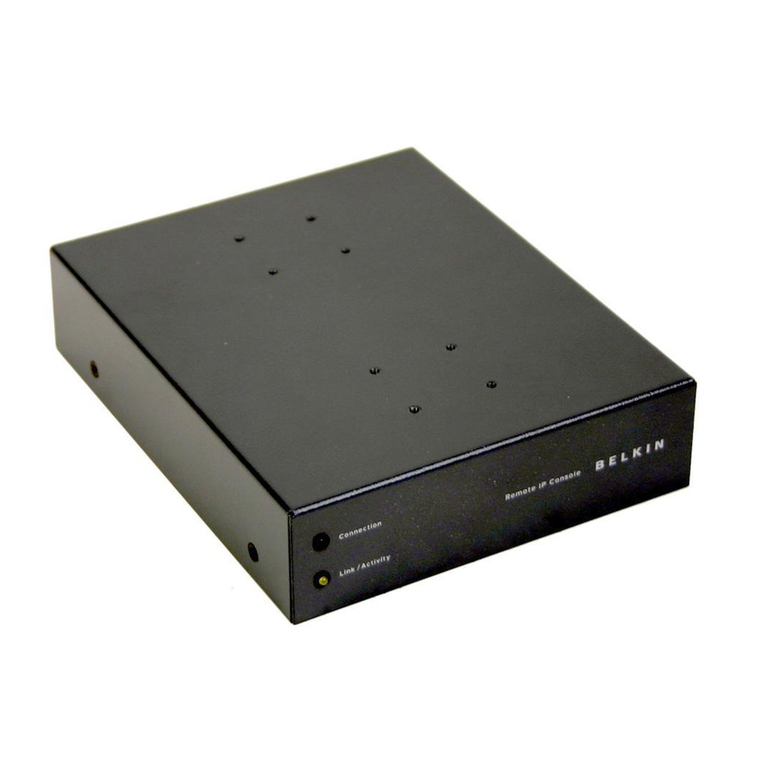 Belkin F1DE101G user manual