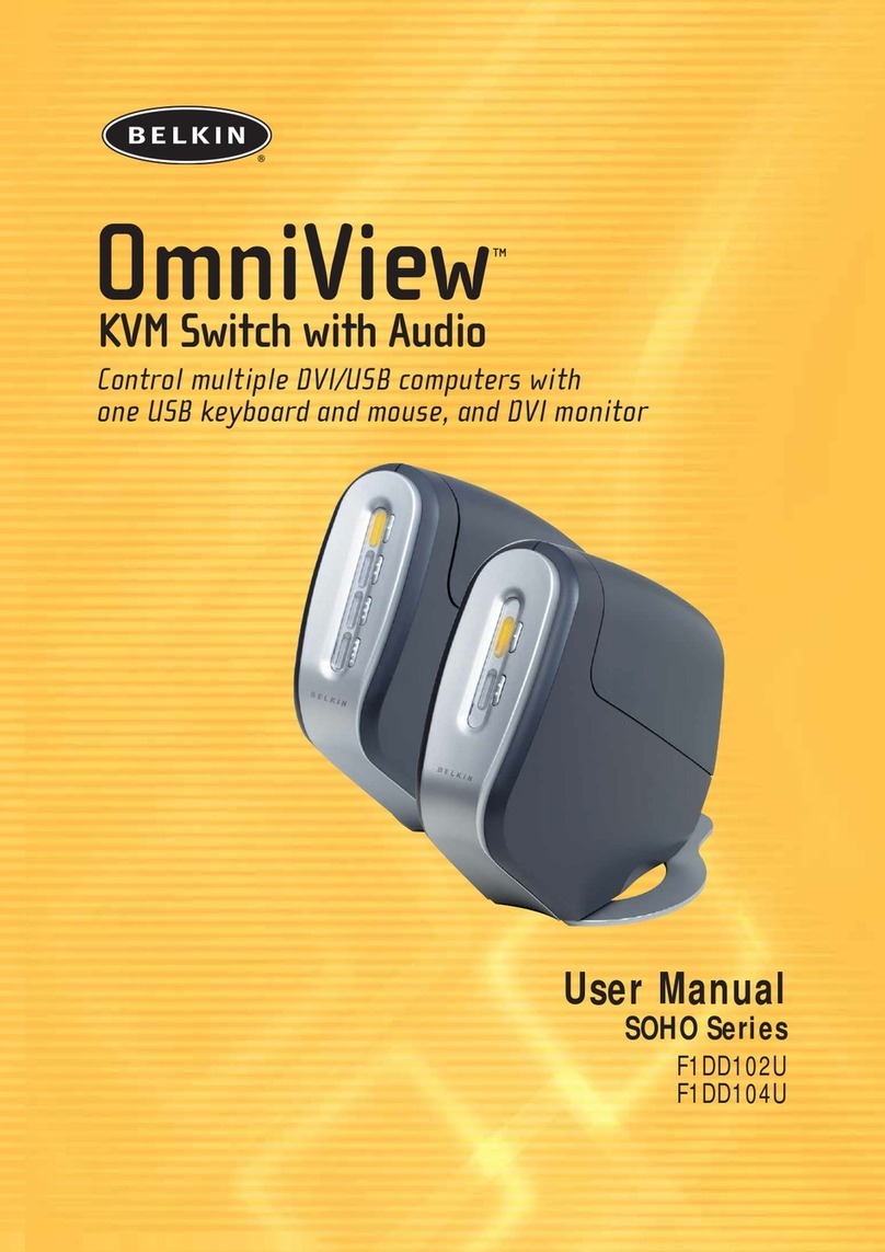 Belkin OmniView F1DD102U User manual