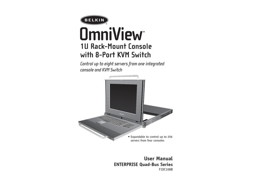 Belkin OmniView F1DC108B User manual