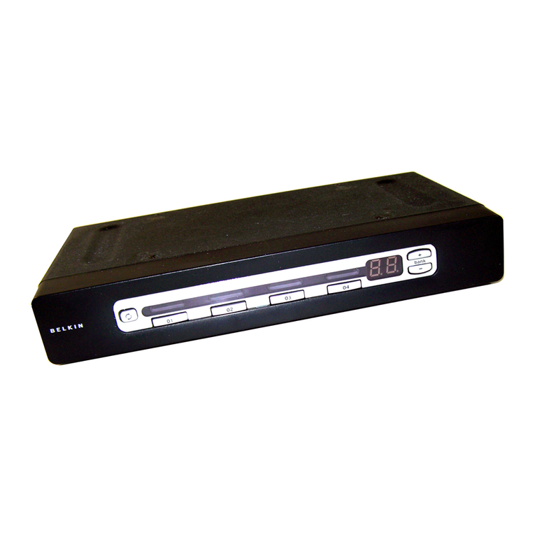 Belkin OmniView F1DA104T User manual