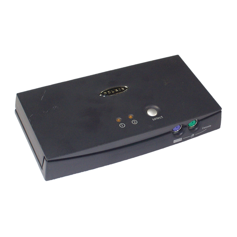 Belkin OmniView F1DB102P User manual Belkin OmniView F1DB102P User manual