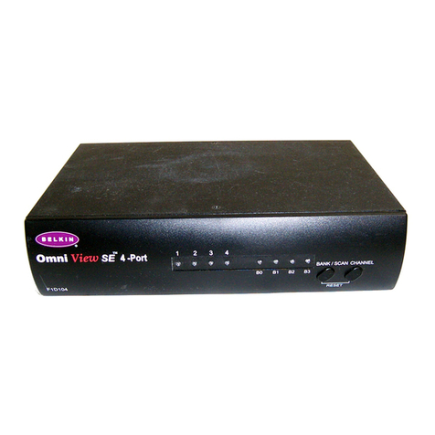 Belkin OmniView F1D104 User manual Belkin OmniView F1D104 User manual