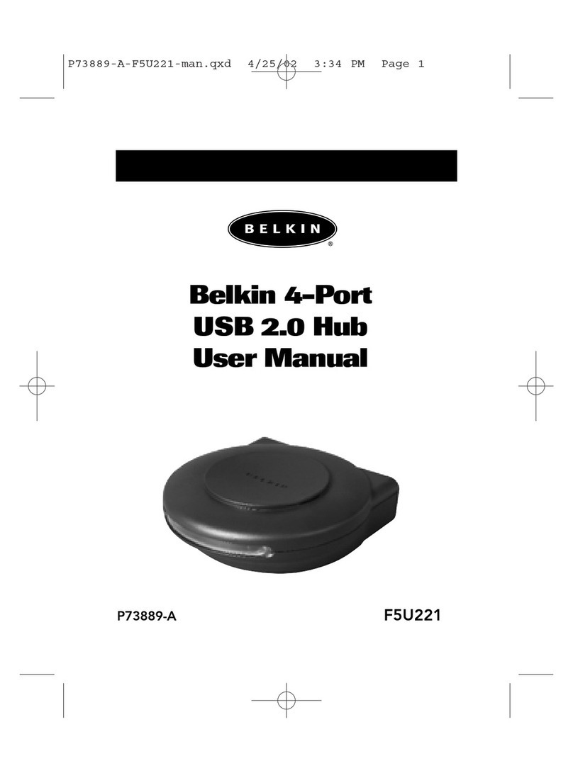 Belkin F5U221 User manual Belkin F5U221 User manual